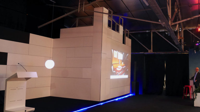 Mapping scène et dancing balls